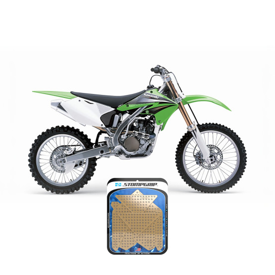Grip adhésif de réservoir + plastiques STOMPGRIP 3D - KAWASAKI 250 KX-F 2004-05