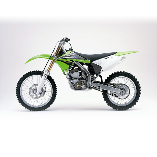 Grip adhésif de réservoir + plastiques STOMPGRIP 3D - KAWASAKI 250 KX-F 2004-05