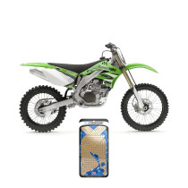 Grip adhésif de réservoir + plastiques STOMPGRIP 3D - KAWASAKI 250 KX-F / 450 KX-F 2006-08 2