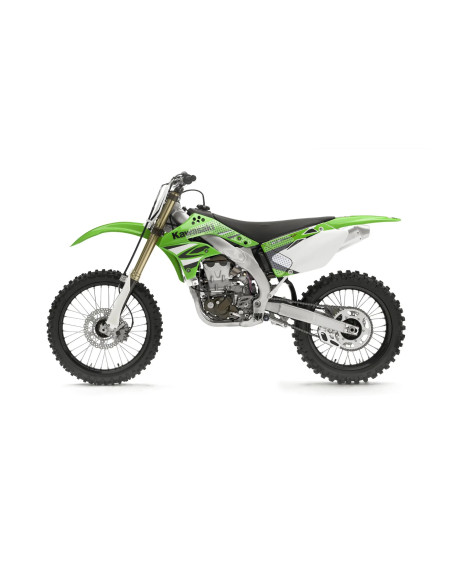Grip adhésif de réservoir + plastiques STOMPGRIP 3D - KAWASAKI 250 KX-F / 450 KX-F 2006-08