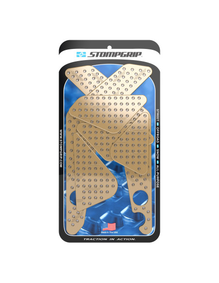 Grip adhésif de réservoir + plastiques STOMPGRIP 3D - KAWASAKI 450 KLX R 2008-09