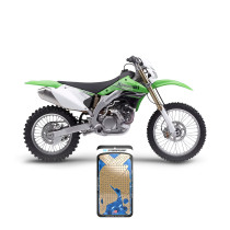 Grip adhésif de réservoir + plastiques STOMPGRIP 3D - KAWASAKI 450 KLX R 2008-09 2