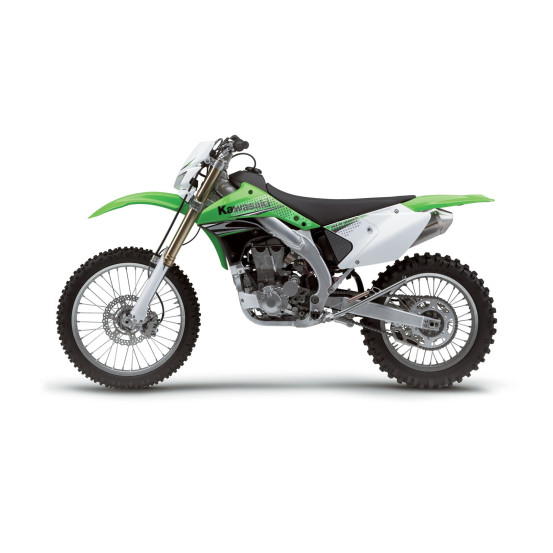 Grip adhésif de réservoir + plastiques STOMPGRIP 3D - KAWASAKI 450 KLX R 2008-09