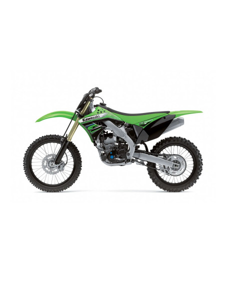 Grip adhésif de réservoir + plastiques STOMPGRIP 3D - KAWASAKI 250 KX-F 2009-12 / 450 KX-F 2009-11