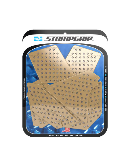 Grip adhésif de réservoir + plastiques STOMPGRIP 3D - SUZUKI 125 RM 2001-02