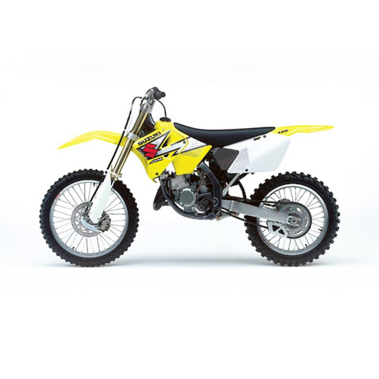 Grip adhésif de réservoir + plastiques STOMPGRIP 3D - SUZUKI 125 RM 2001-02