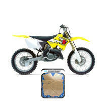 Grip adhésif de réservoir + plastiques STOMPGRIP 3D - SUZUKI 125 RM 2003 2