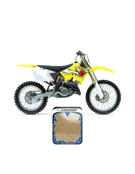 Grip adhésif de réservoir + plastiques STOMPGRIP 3D - SUZUKI 125 RM 2003
