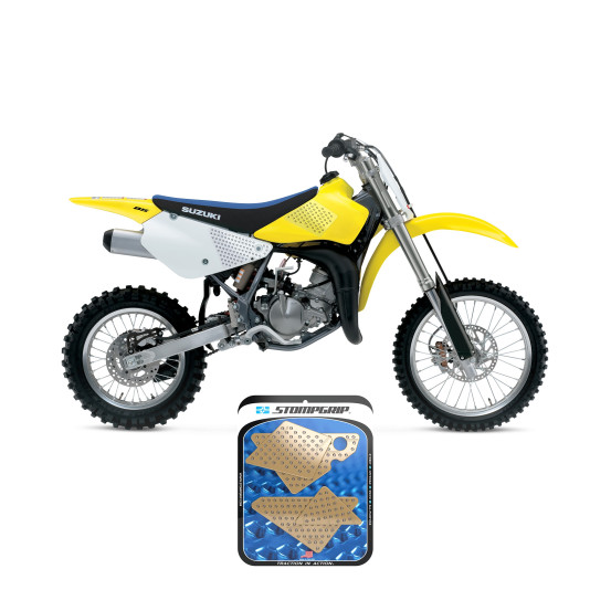 Grip adhésif de réservoir + plastiques STOMPGRIP 3D - SUZUKI 85 RM 2002-26