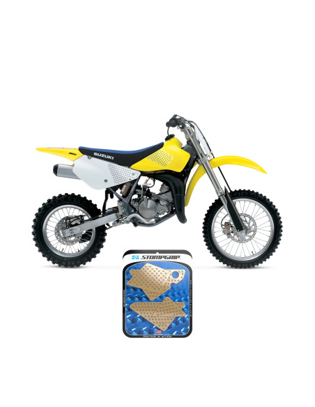 Grip adhésif de réservoir + plastiques STOMPGRIP 3D - SUZUKI 85 RM 2002-26