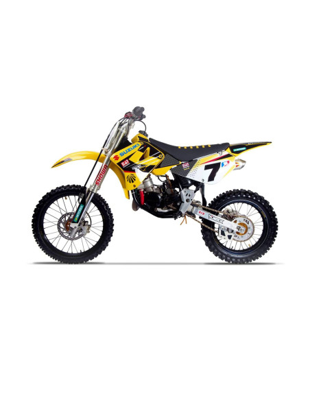 Grip adhésif de réservoir + plastiques STOMPGRIP 3D - SUZUKI 85 RM 2002-26