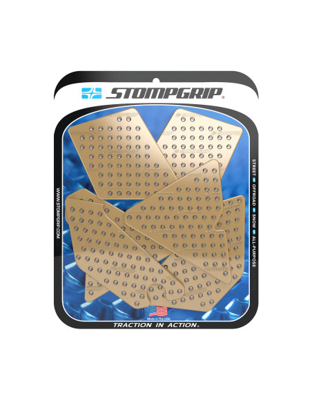 Grip adhésif de réservoir + plastiques STOMPGRIP 3D - SUZUKI 250 RM 2001-02
