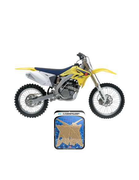 Grip adhésif de réservoir + plastiques STOMPGRIP 3D - SUZUKI 250 RM-Z 2007-09