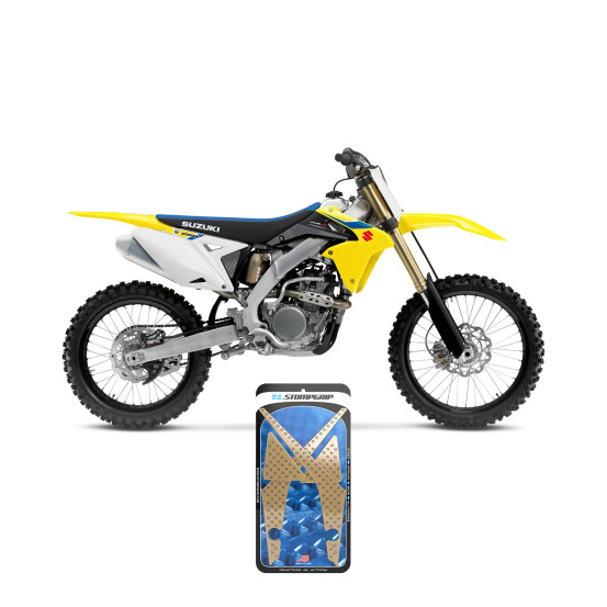 Grip adhésif de réservoir + plastiques STOMPGRIP 3D - SUZUKI 250 RM-Z 2010-18