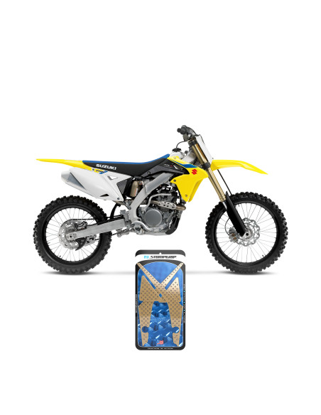 Grip adhésif de réservoir + plastiques STOMPGRIP 3D - SUZUKI 250 RM-Z 2010-18