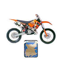 Grip adhésif de réservoir + plastiques STOMPGRIP 3D - KTM 125 EXC / 125 SX / 200 EXC / 200 SX / 250 EXC / 250 EXC-F / 250 SX 2