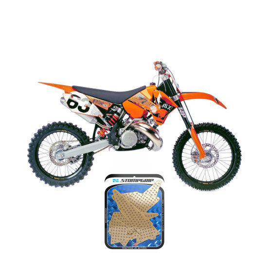 Grip adhésif de réservoir + plastiques STOMPGRIP 3D - KTM 125 EXC / 125 SX / 200 EXC / 200 SX / 250 EXC / 250 EXC-F / 250 SX