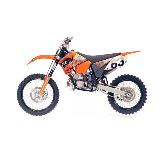 Grip adhésif de réservoir + plastiques STOMPGRIP 3D - KTM 125 EXC / 125 SX / 200 EXC / 200 SX / 250 EXC / 250 EXC-F / 250 SX