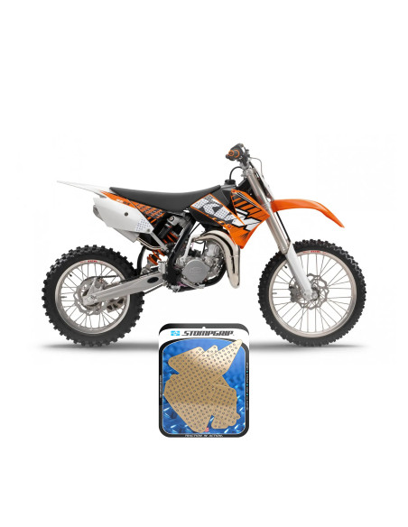 Grip adhésif de réservoir + plastiques STOMPGRIP 3D - KTM 105 SX 2006-11 / 85 SX 2004-12
