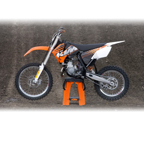 Grip adhésif de réservoir + plastiques STOMPGRIP 3D - KTM 105 SX 2006-11 / 85 SX 2004-12