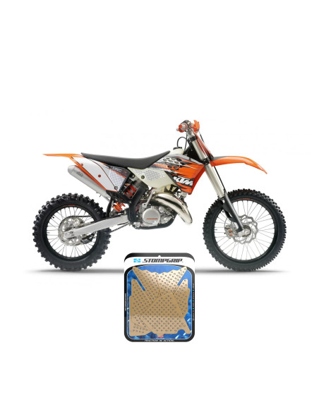 Grip adhésif de réservoir + plastiques STOMPGRIP 3D - KTM 125 EXC / 125 SX / 144 SX / 150 SX / 200 EXC / 250 EXC / 250 EXC-F