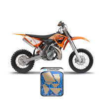Grip adhésif de réservoir + plastiques STOMPGRIP 3D - KTM 65 SX 2009-15 2