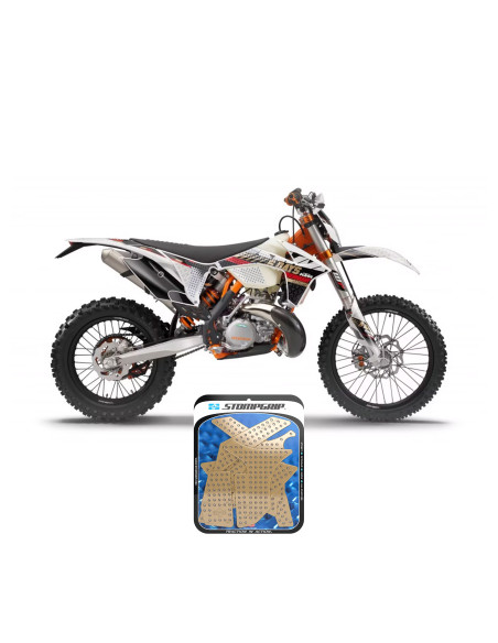 Grip adhésif de réservoir + plastiques STOMPGRIP 3D - KTM 125 EXC / 125 SX / 150 SX / 200 EXC / 250 EXC / 250 EXC-F / 250 SX