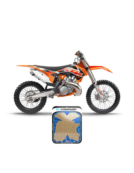 Grip adhésif de réservoir + plastiques STOMPGRIP 3D - KTM 125 EXC / 125 SX / 150 SX / 200 EXC / 250 EXC / 250 EXC-F / 250 SX