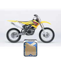 Grip adhésif de réservoir + plastiques STOMPGRIP 3D - SUZUKI 250 RM-Z 2004-06 2