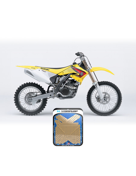 Grip adhésif de réservoir + plastiques STOMPGRIP 3D - SUZUKI 250 RM-Z 2004-06