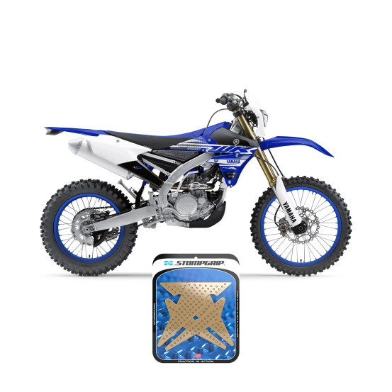 Grip adhésif de réservoir + plastiques STOMPGRIP 3D - YAMAHA 250 WR-F / 450 WR-F / 250 YZ-F / 450 YZ-F