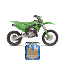 Grip adhésif de réservoir + plastiques STOMPGRIP 3D - KAWASAKI 100 KX 2014-18 / 85 KX 2014-26 2