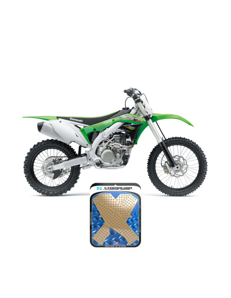 Grip adhésif de réservoir + plastiques STOMPGRIP 3D - KAWASAKI 450 KX-F 2016-18