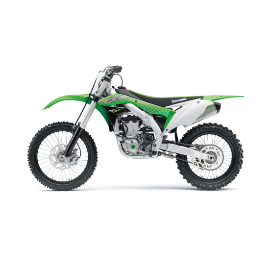Grip adhésif de réservoir + plastiques STOMPGRIP 3D - KAWASAKI 450 KX-F 2016-18