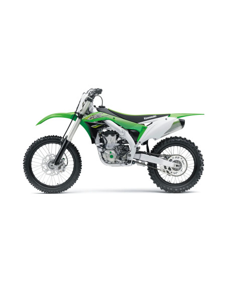 Grip adhésif de réservoir + plastiques STOMPGRIP 3D - KAWASAKI 450 KX-F 2016-18