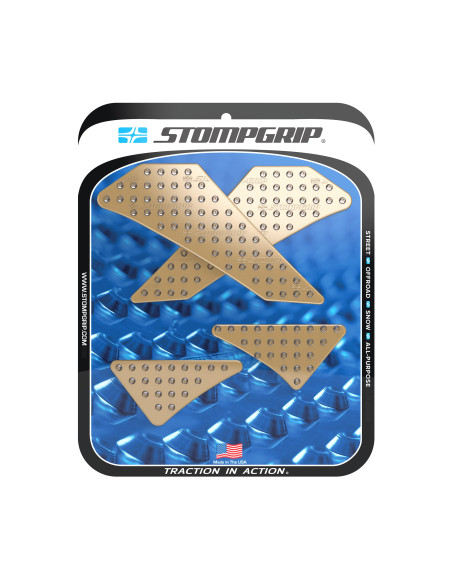Grip adhésif de réservoir + plastiques STOMPGRIP 3D - SUZUKI 125 DR-Z 2016 / 125 DR-ZL 2017-21 / 70 DR-Z 2015-18