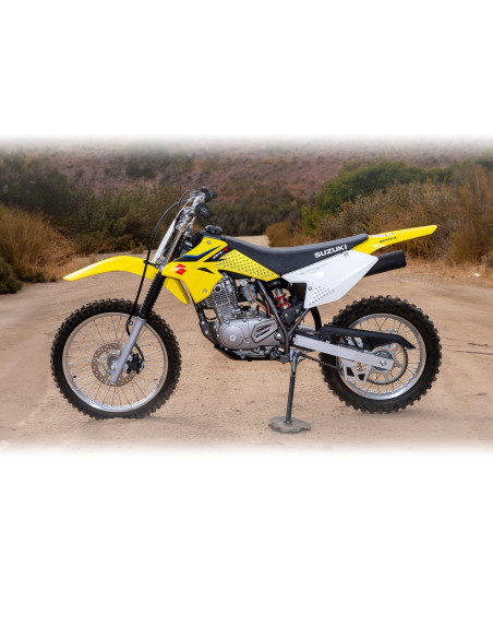 Grip adhésif de réservoir + plastiques STOMPGRIP 3D - SUZUKI 125 DR-Z 2016 / 125 DR-ZL 2017-21 / 70 DR-Z 2015-18
