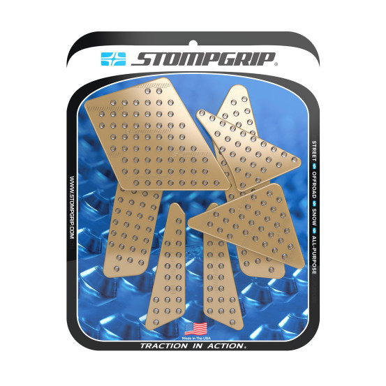 Grip adhésif de réservoir + plastiques STOMPGRIP 3D - KAWASAKI 140 KLX 2011-26