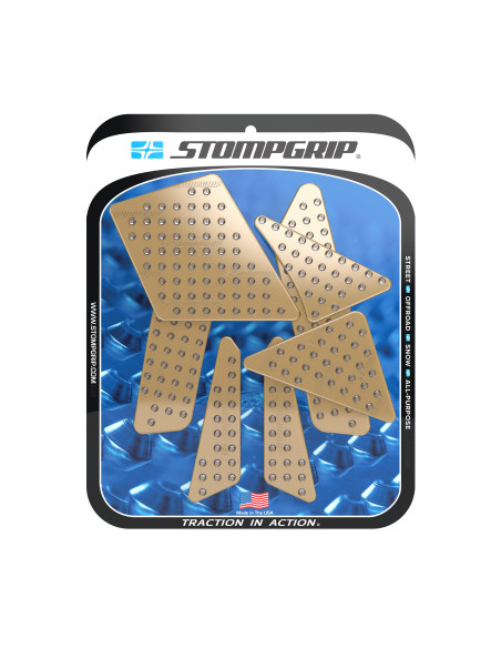 Grip adhésif de réservoir + plastiques STOMPGRIP 3D - KAWASAKI 140 KLX 2011-26