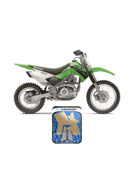 Grip adhésif de réservoir + plastiques STOMPGRIP 3D - KAWASAKI 140 KLX 2011-26