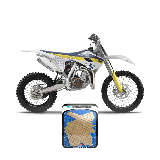 Grip adhésif de réservoir + plastiques STOMPGRIP 3D - HUSQVARNA 85 TC 2013-17