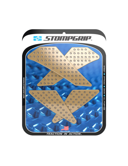 Grip adhésif de réservoir + plastiques STOMPGRIP 3D - KAWASAKI 110 KLX 2010-21