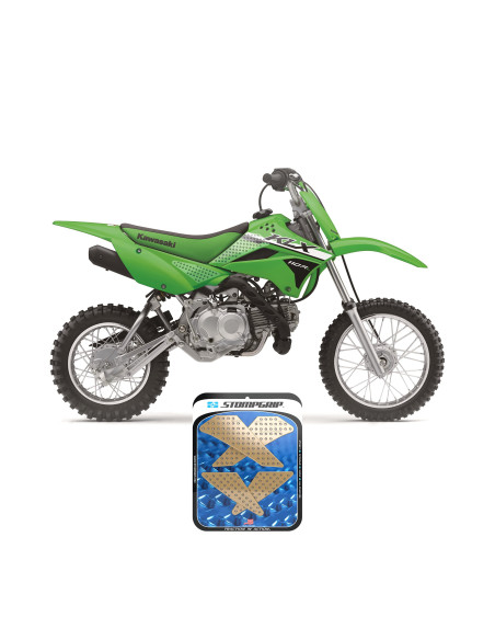 Grip adhésif de réservoir + plastiques STOMPGRIP 3D - KAWASAKI 110 KLX 2010-21