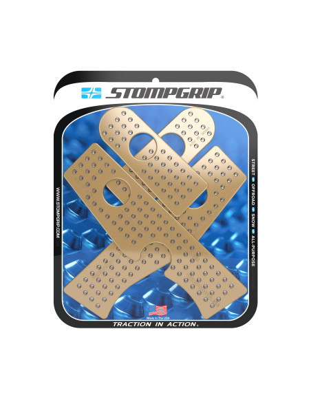 Grip adhésif de réservoir + plastiques STOMPGRIP 3D - KAWASAKI 250 KX-F 2017-20