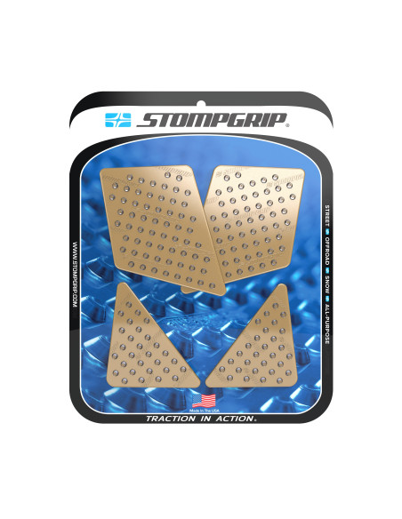 Grip adhésif de réservoir + plastiques STOMPGRIP 3D - YAMAHA 50 PW 2005-26