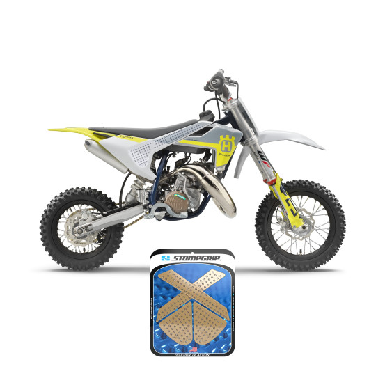 Grip adhésif de réservoir + plastiques STOMPGRIP 3D - HUSQVARNA 50 TC / 65 TC 2018-23