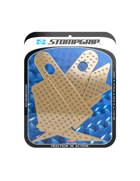 Grip adhésif de réservoir + plastiques STOMPGRIP 3D - KAWASAKI 450 KX-F 2019-23 / 250 KX-F 2021-23