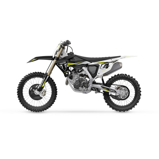 Grip adhésif de réservoir + plastiques STOMPGRIP 3D - TRIUMPH 450 TF 450-X 2025 / 250 TF 250-X 2024-25