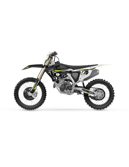 Grip adhésif de réservoir + plastiques STOMPGRIP 3D - TRIUMPH 450 TF 450-X 2025 / 250 TF 250-X 2024-25