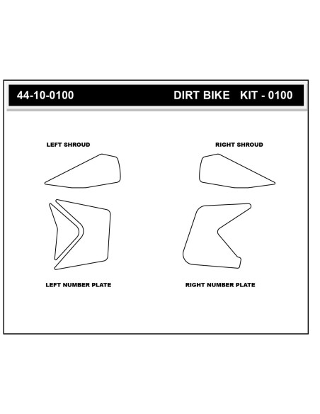Grip adhésif de réservoir + plastiques STOMPGRIP 3D - KTM 85 SX 2025-26 / GASGAS 85 MC 2025-26